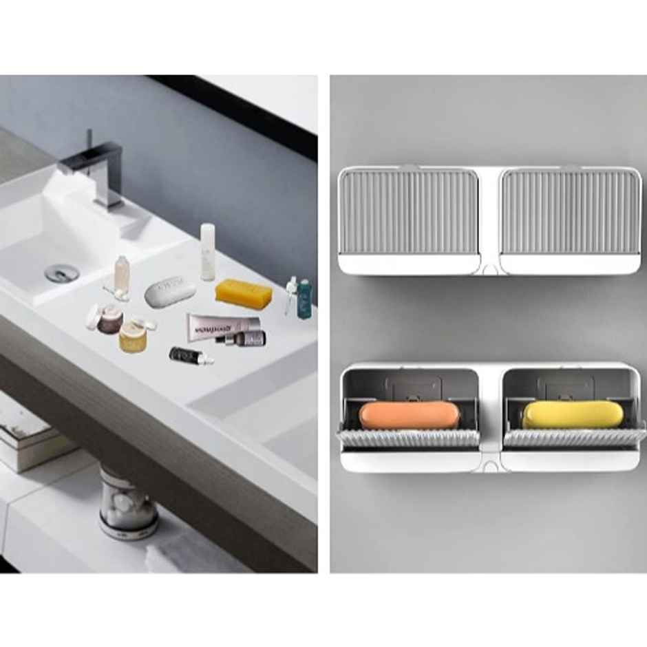 Soham Housewares Soap Case | Tray Holder with Lid