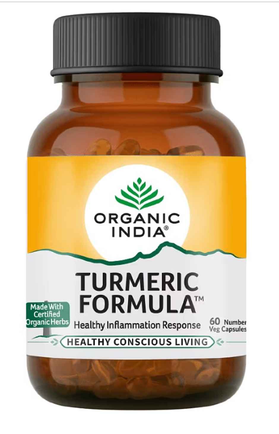Organic India Turmeric Formula VEG Capsule