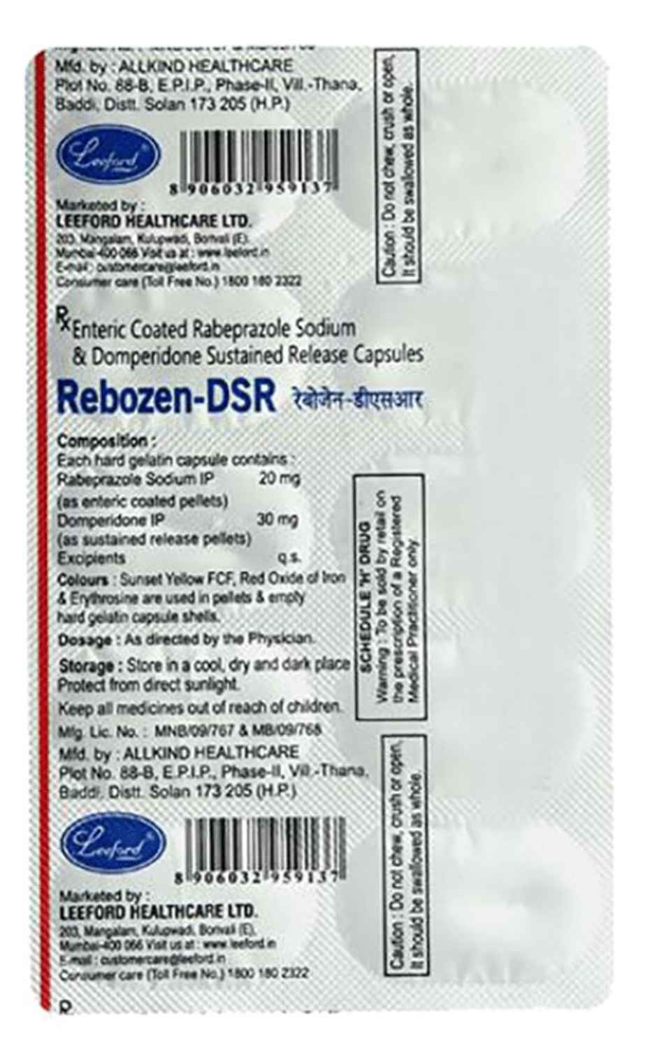Rebozen-DSR Capsule