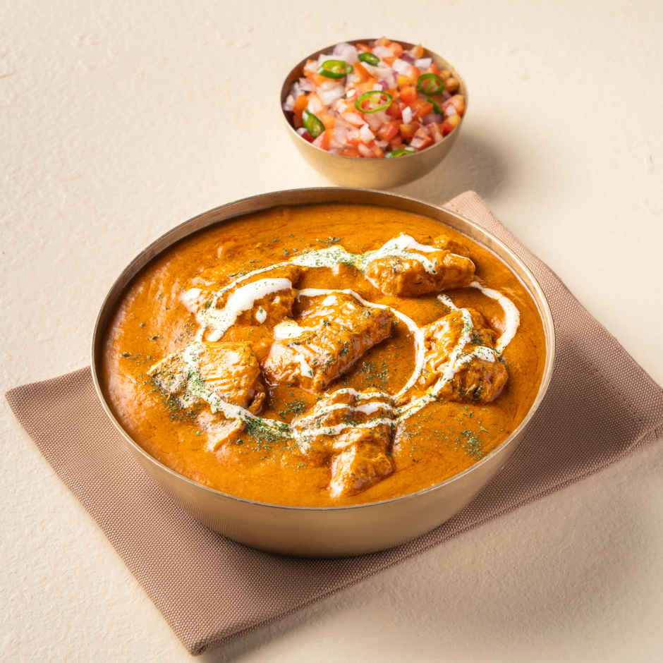 Butter Chicken + Wheat Chapati (3 pcs)