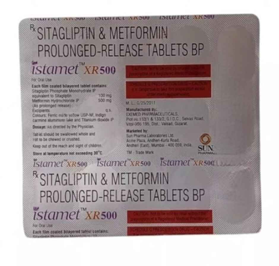 Istamet XR 500 Tablet PR