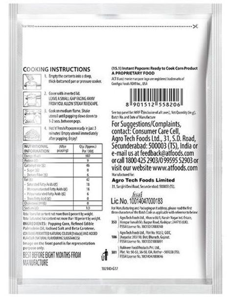 ACT II Instant Popcorn - Butter Delite | Hot & Fresh in 3 mins Combo