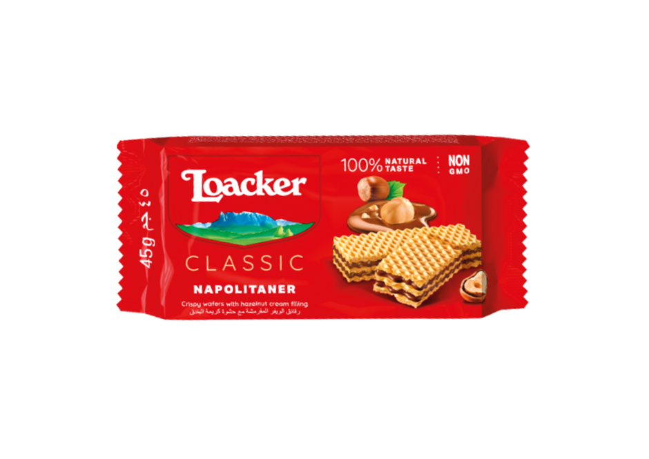 Loacker Classic Wafer Napolitaner | Hazelnut