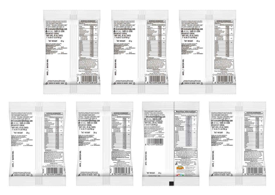 Kellogg's Chocos, Moons and Stars Duet, Crunchy Bites and Chhota Laddoo | Pack of 7