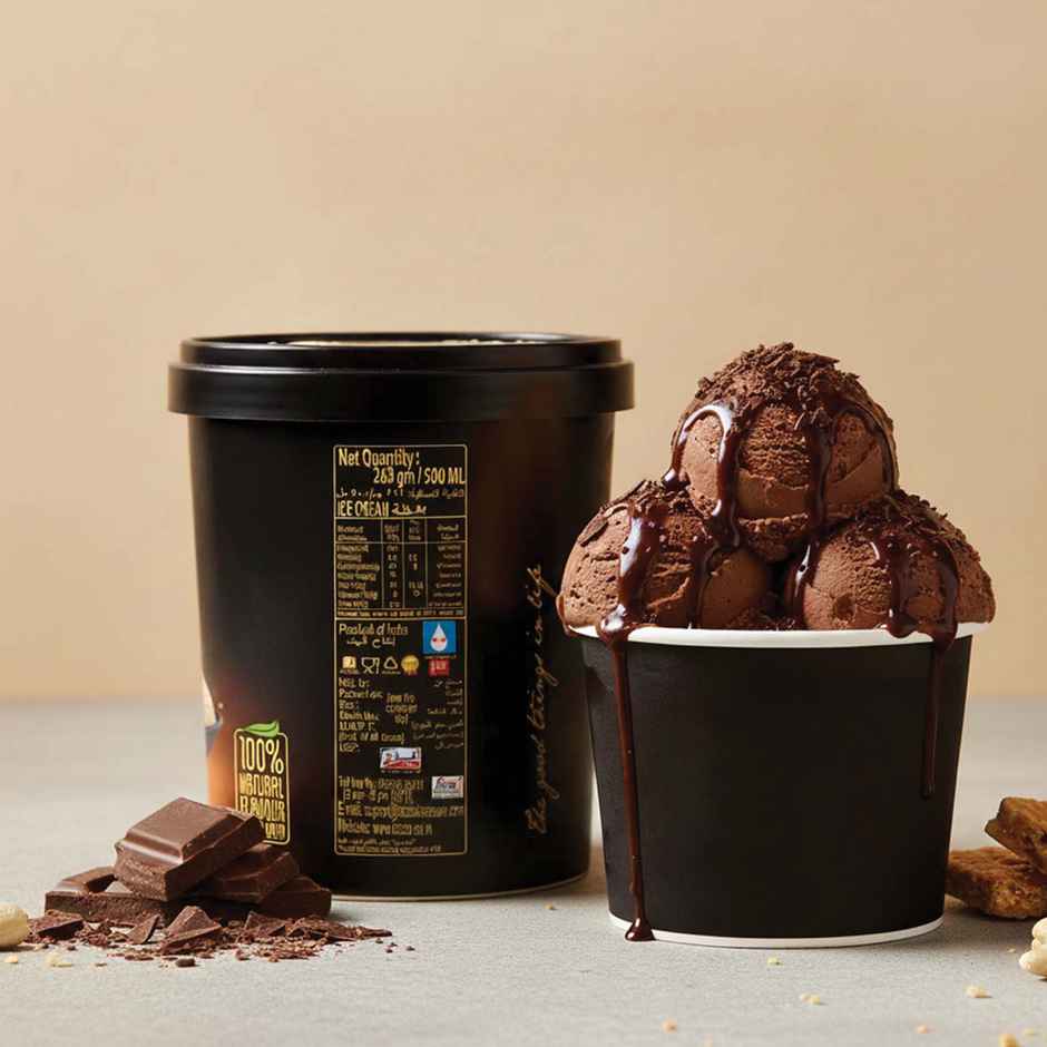Lazza Belgium Chocolate Ice Cream Tub