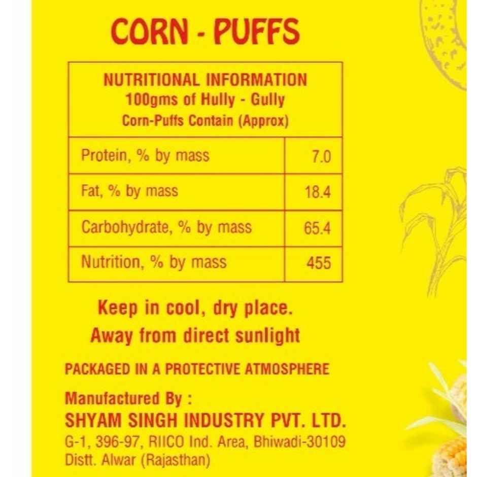 Hully Gully Magic Masala Corn Puffs | Spicy & Crunchy