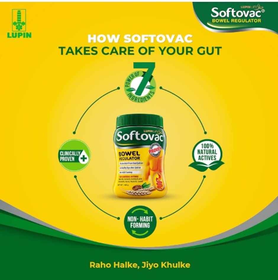 Softovac SF Isabgol Powder | Bowel Regulator Relief From Constipation