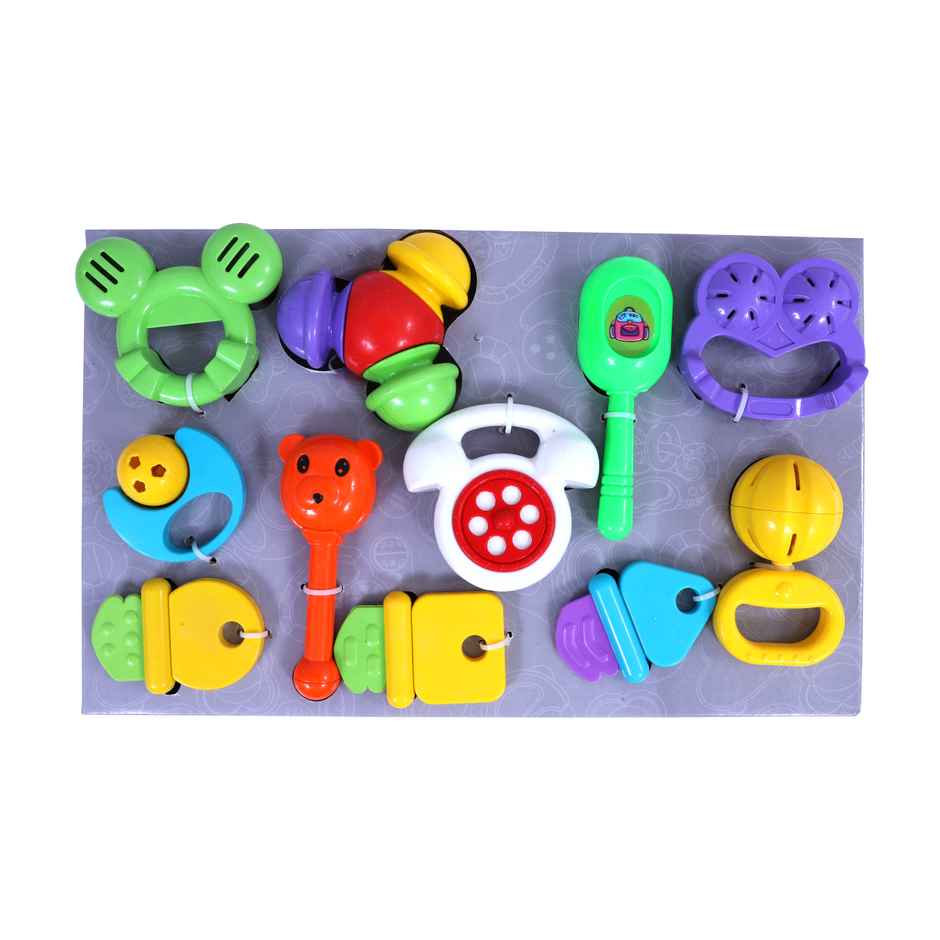 Toyzone 11 Piece Baby Rattles