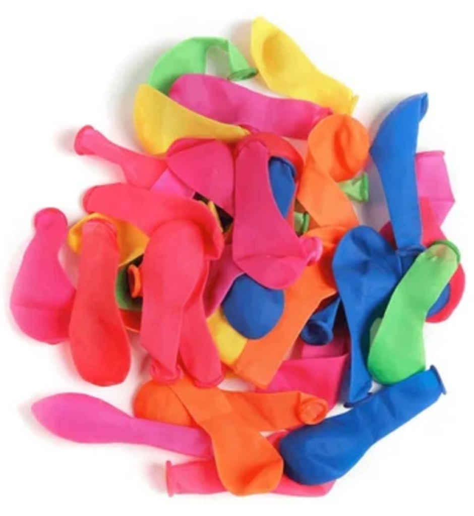 Water Balloons | Assorted Colors | Manual Fill | Holi Special | Cock