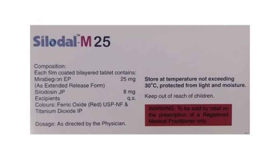 Silodal-M 25 Tablet ER