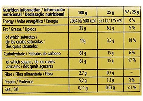 Toblerone Fruit & Nut Chocolate