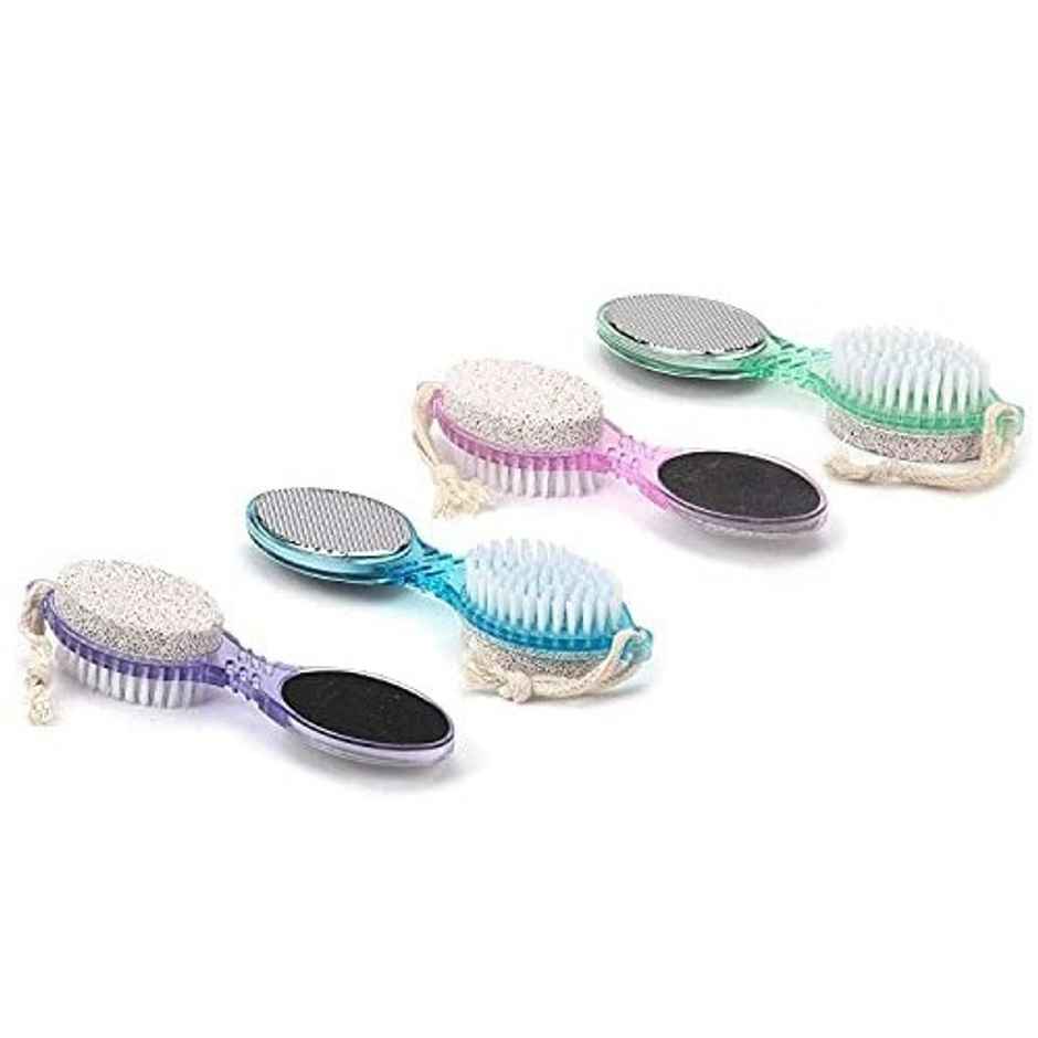 4 In 1 Foot Scrubber/ Pedicure Brush