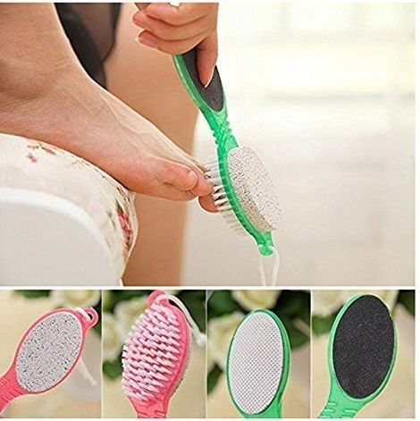 4 In 1 Foot Scrubber/ Pedicure Brush