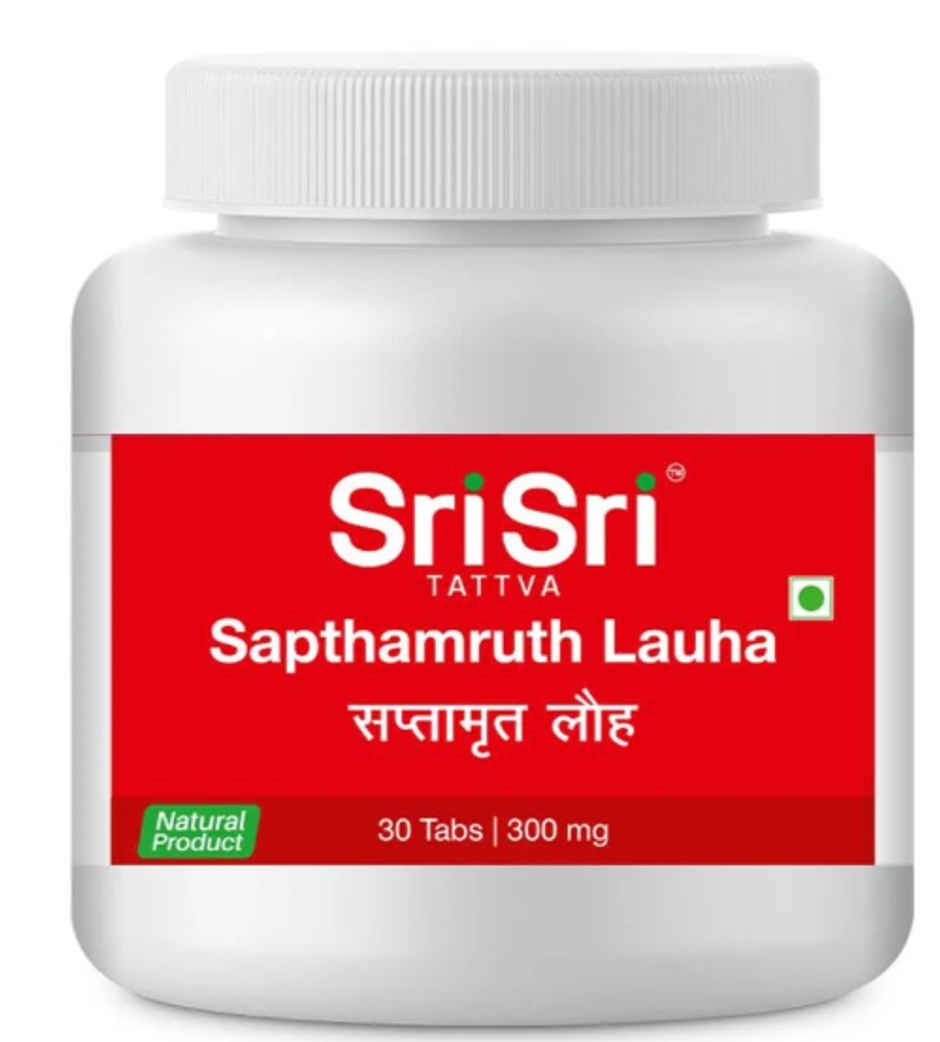 Sri Sri Tattva Sapthamruth Lauha 300mg Tablet