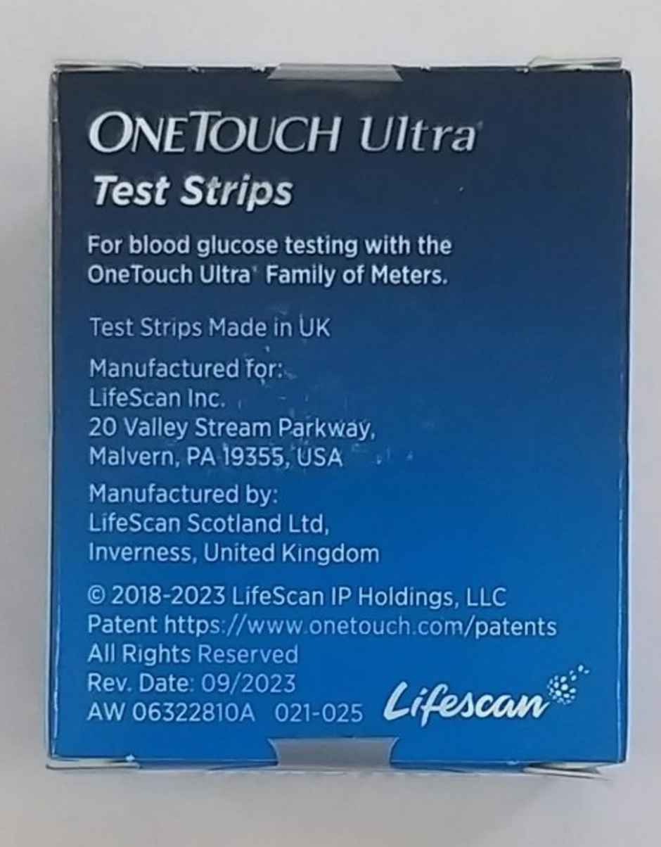 OneTouch Ultra Test Strip