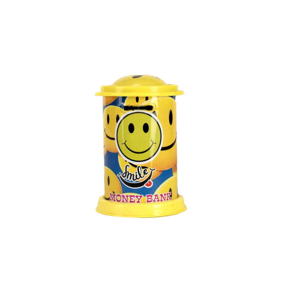 Smiley Piggy Bank - Assorted