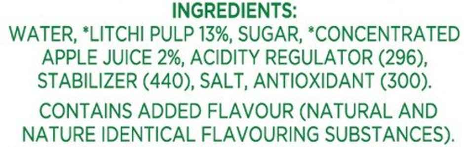 Tropicana Litchi Delight Fruit Juice 200 ml Combo
