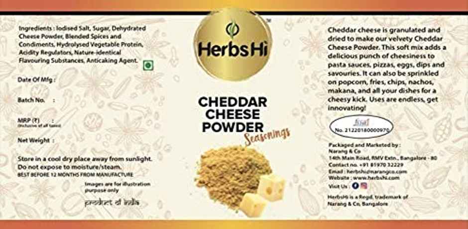 Herbshi Cheddar Cheese Powder