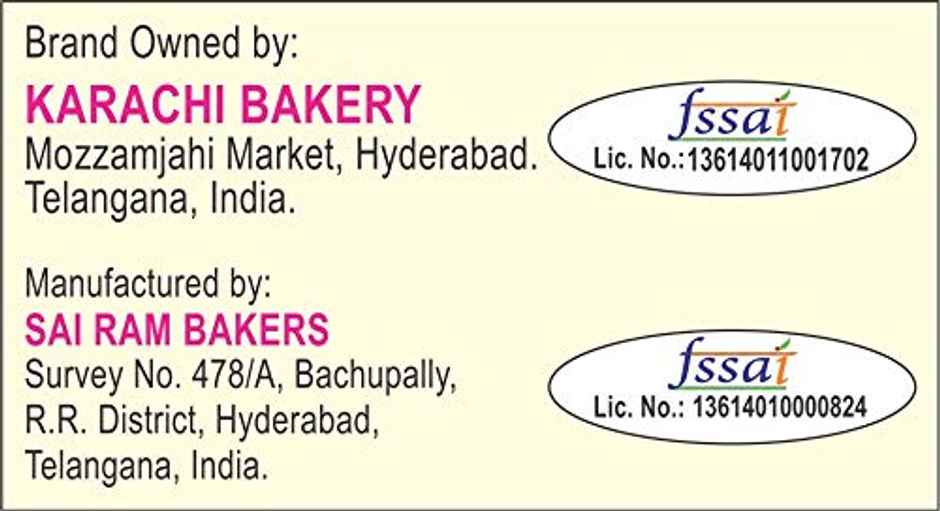 Karachi Bakery Choco Nuts Biscuits - Healthy, Crispy, No Preservatives,