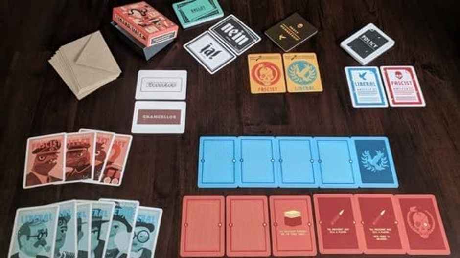 Awestuffs Secret Hitler Strategy Party Board Game Fast Paced Family Game 4 to 10 Players
