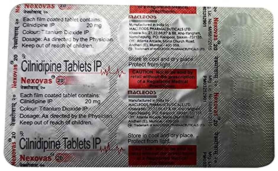 Nexovas 20 Tablet
