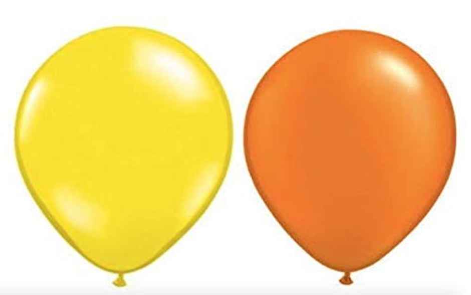 Balloon Orange & Yellow