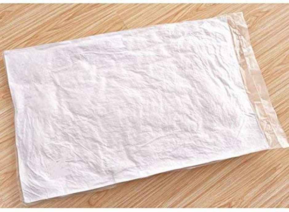 Kuber Industries Microfiber Pillow Filler | 16X24 Inch | White | 1 Piece (Microfiber)