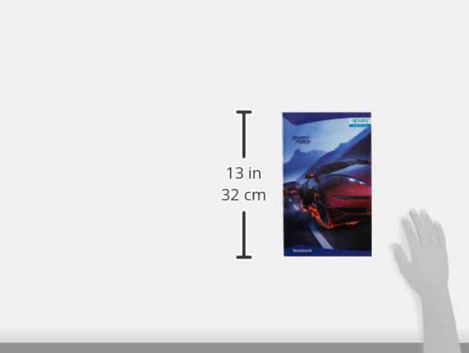 Apsara Ultralong (King Size) Longbook unruled (31.4 x 19.4 cm, 92 Pages)