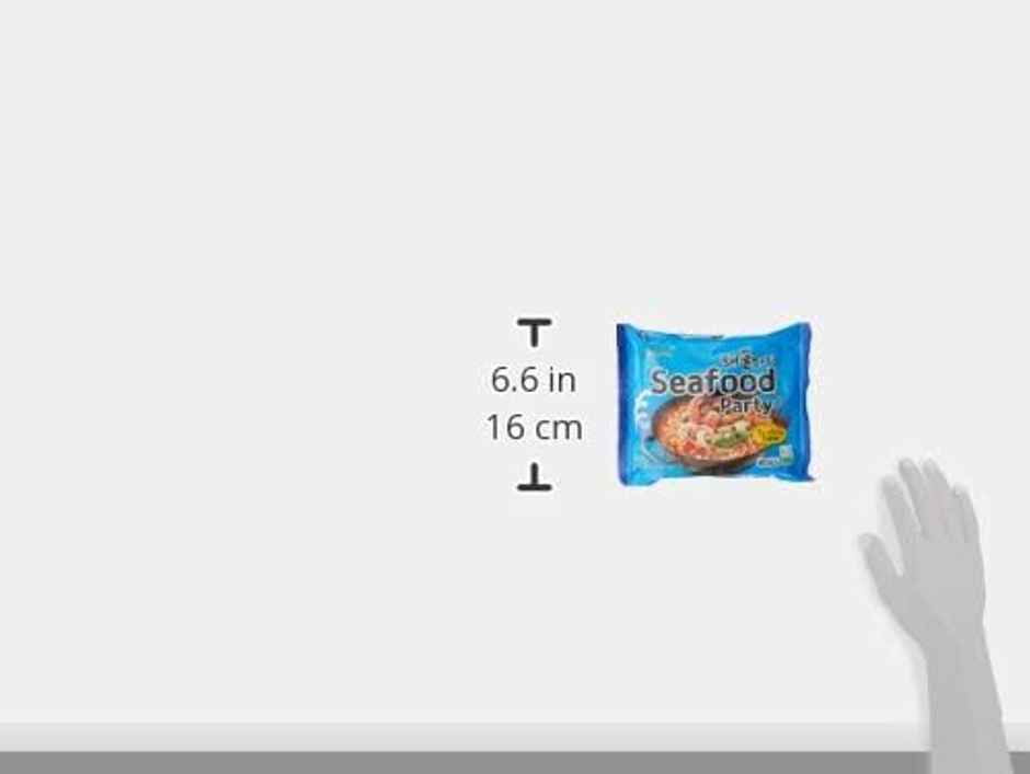 Samyang Korean Seafood Flavour Ramen Noodles Non Veg