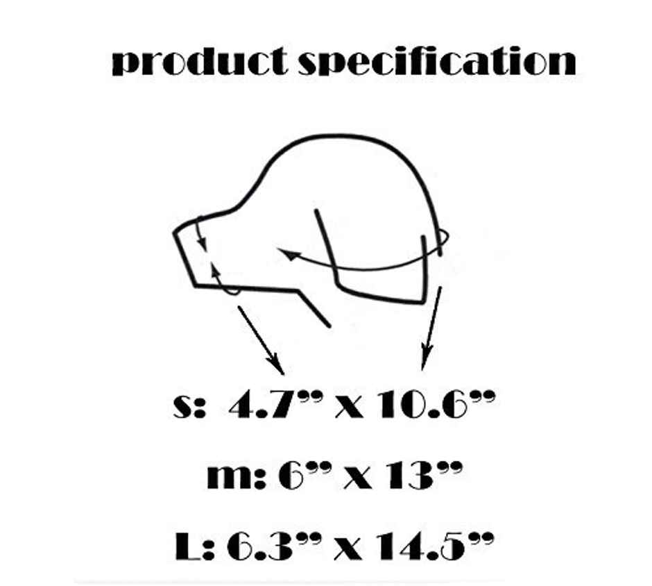 Pets Empire dog mouth cover , Duck mouth muzzle ( Large )