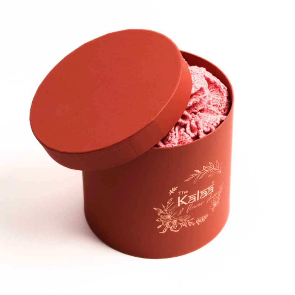 Handcrafted Crochet Carnations Flower Box | The Kalaa Store