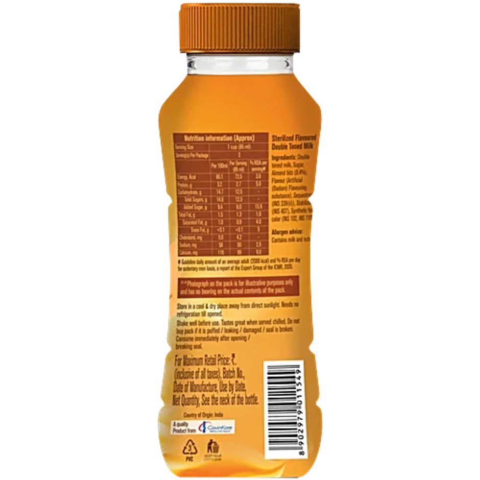 Cavins Badam Flavoured Milk | Nutty Beverage