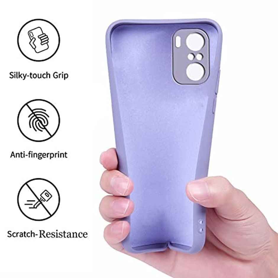 Artistque Case For Xiaomi Mi 11X / Mi 11X Pro Back Cover - Plain Liquid Silicone Cover