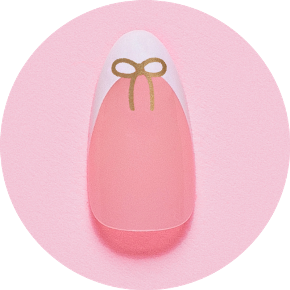 Typsy Beauty Press Play Instant Luxury Press-On Nails Kit - Ballerina Bow 10