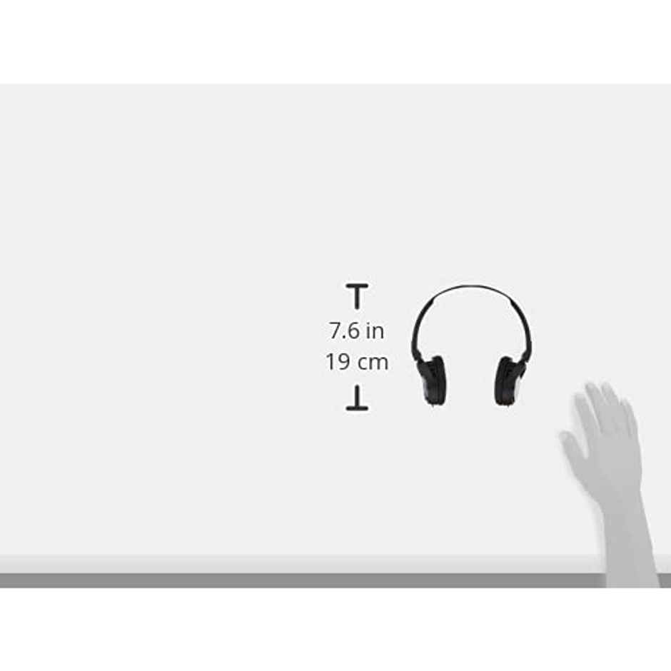 Sony MDR-ZX310AP Wired On-Ear Headphones with Mic - Black