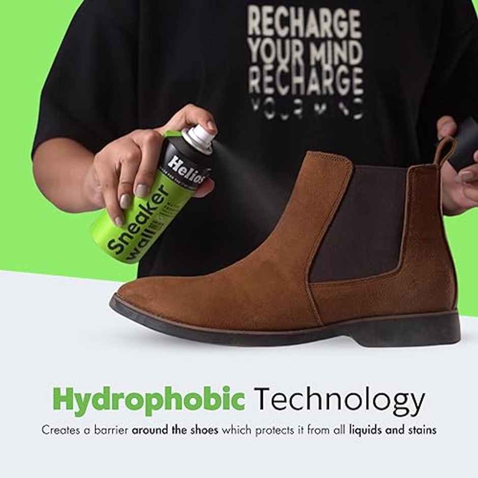Helios Sneaker Wall Protect Shoe cleaning Spray I Water & Stain Barrier