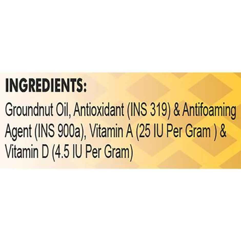 Patanjali Groundnut Oil Polypack