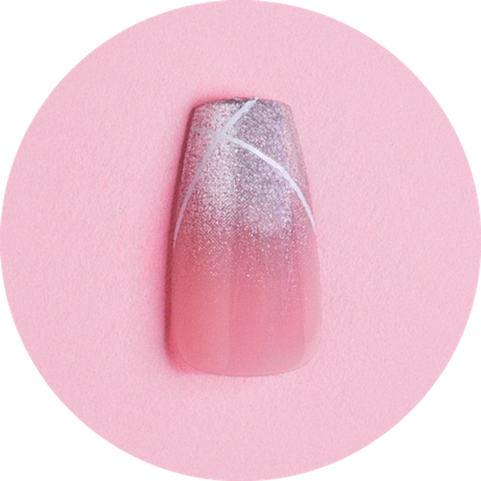 Typsy Beauty Press Play Instant Luxury Press-On Nails Kit - Struck Gold 08