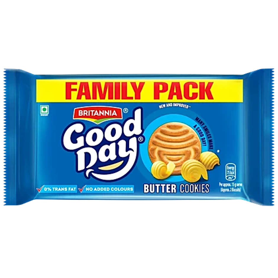 Britannia Good Day Butter Cookies | Trans Fat-free
