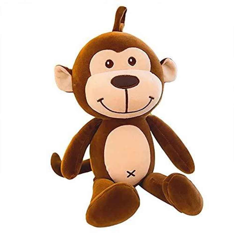 Dearjoy Monkey With Antenna Soft Toy - Brown