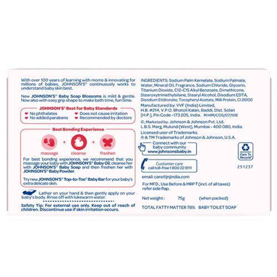 Johnson Baby Soap Blossoms