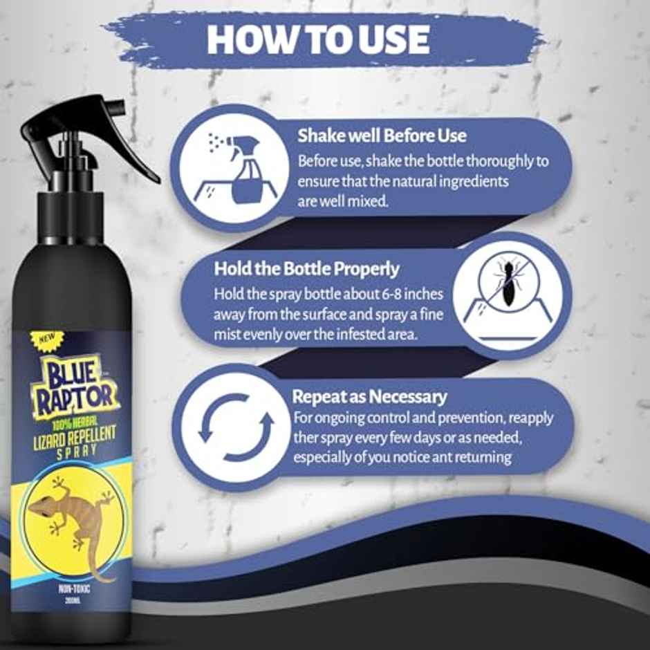 Shadow Securitronics Blue Raptor Lizard Repellent Spray
