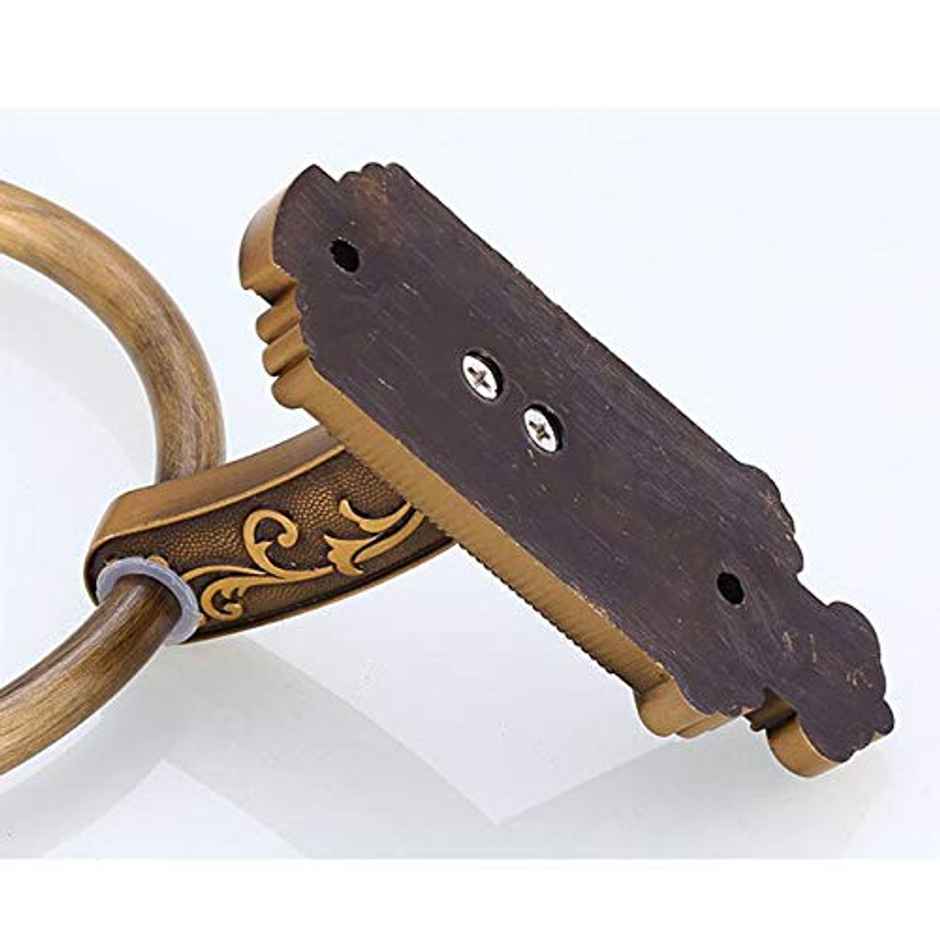 Plantex Chrome Towel Hanger for Bathroom, Crystal