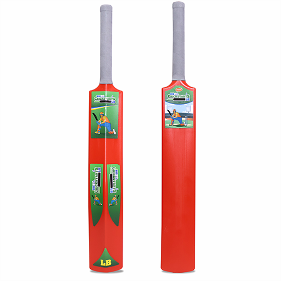 Aditi Toys Big Turf Cricket Bat, for Kids & Adults 15+ | Indoor/Outdoor | Red - 34.5 in