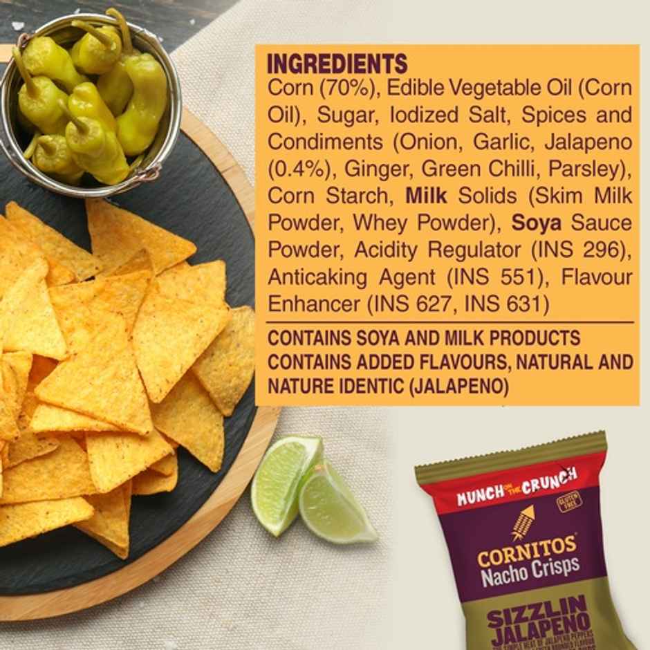 Cornitos Nacho Crisps | Sizzlin Jalapeno