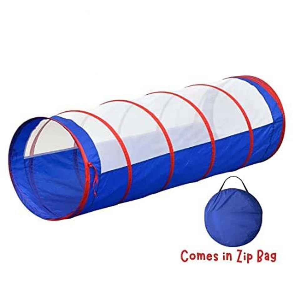 Wembley Tunnel Tent For Kids Foldable 6 Feet Long Indoor Outdoor Tunnel For Toddler Foldable Tunnel