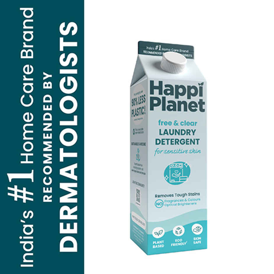 Happi Planet Free & Clear Detergent Liquid