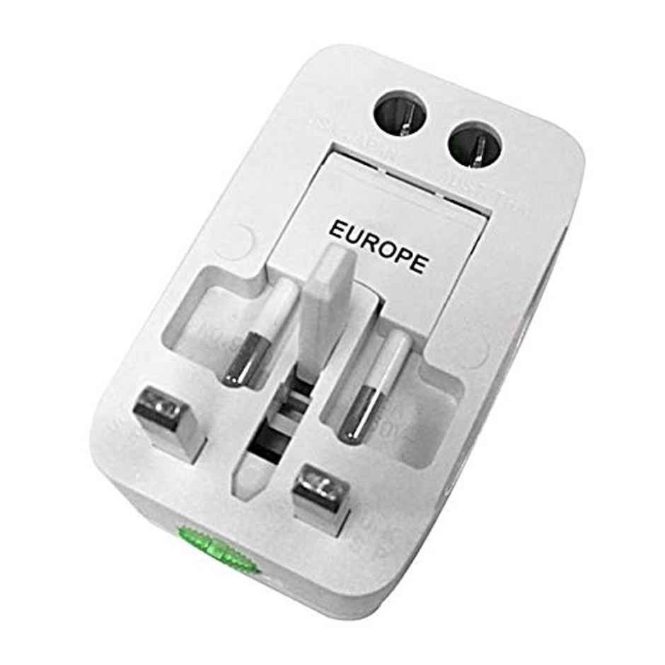 Universal All-In-One Worldwide International Travel Adapter Combo