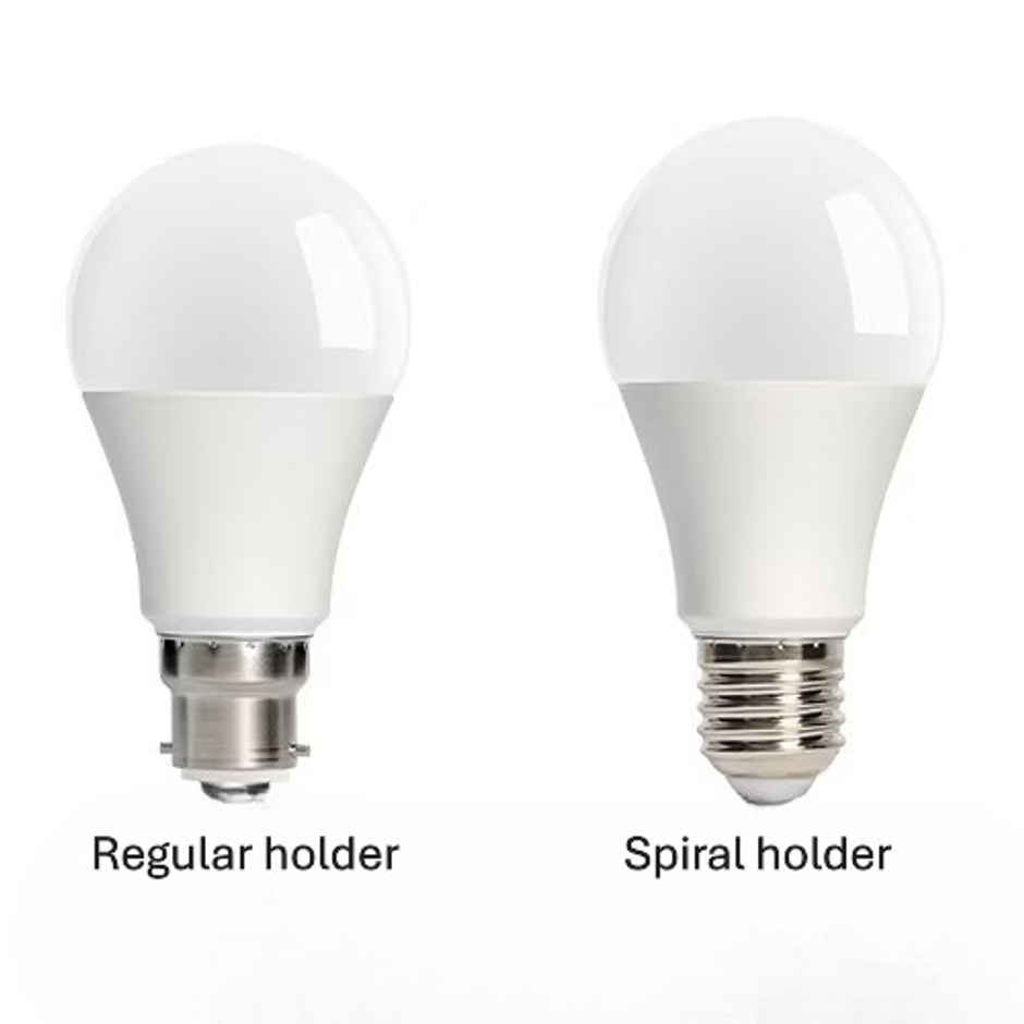 Wipro Garnet 5W LED Bulb | Spiral,Warm White(2700 K) | E27 Base Holder