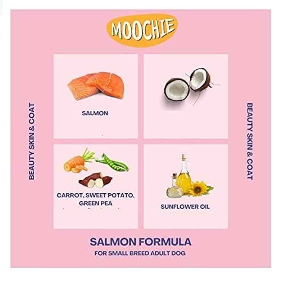 Moochie Dog Wet FOOD - Beauty Skin And Coat - Casserole With Salmon Gravy